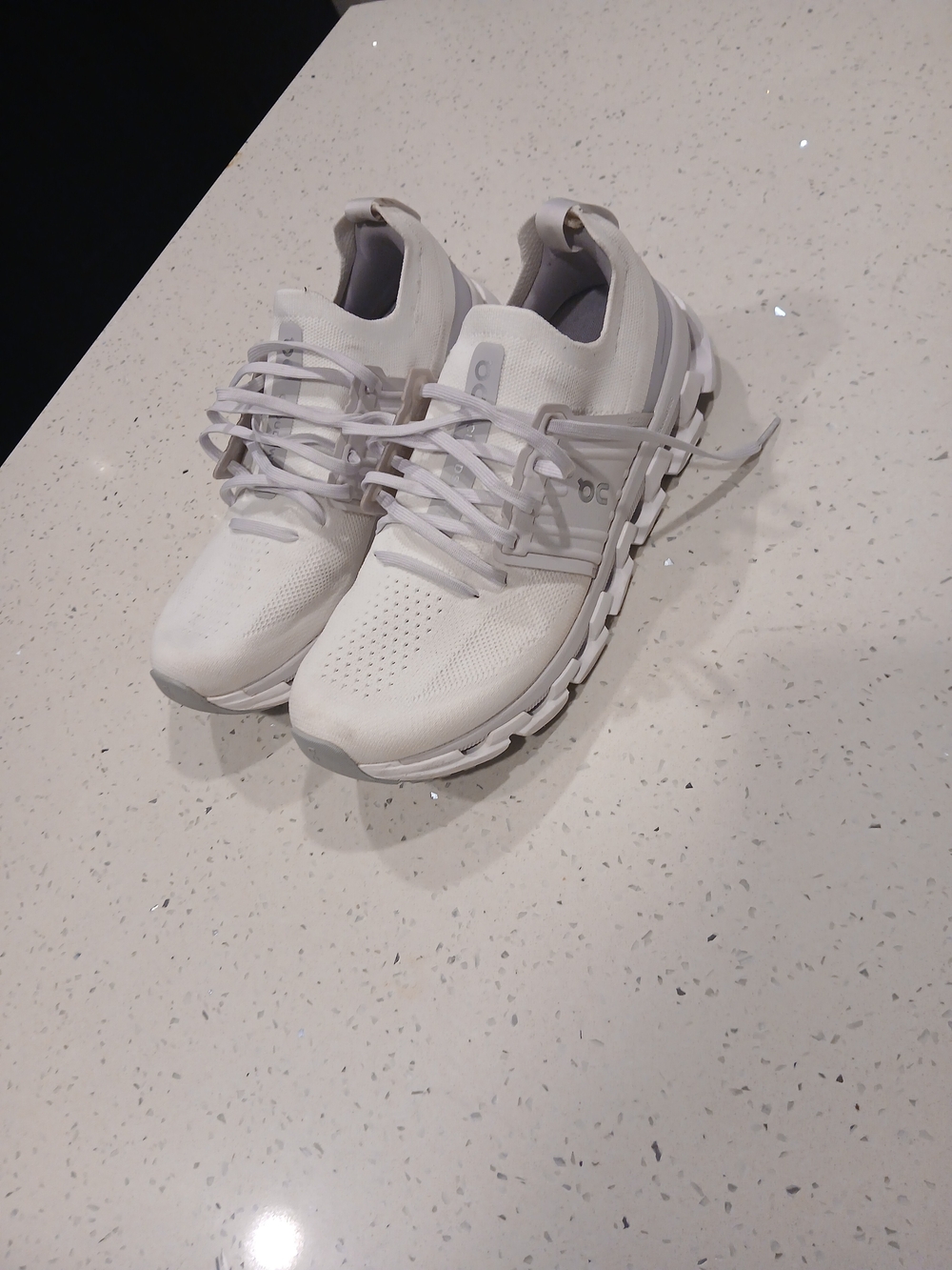 ON Brand Cloud Cloudswift 3 All White Women's Running Shoes 2023 Sz 10.5 - Picture 2 of 11